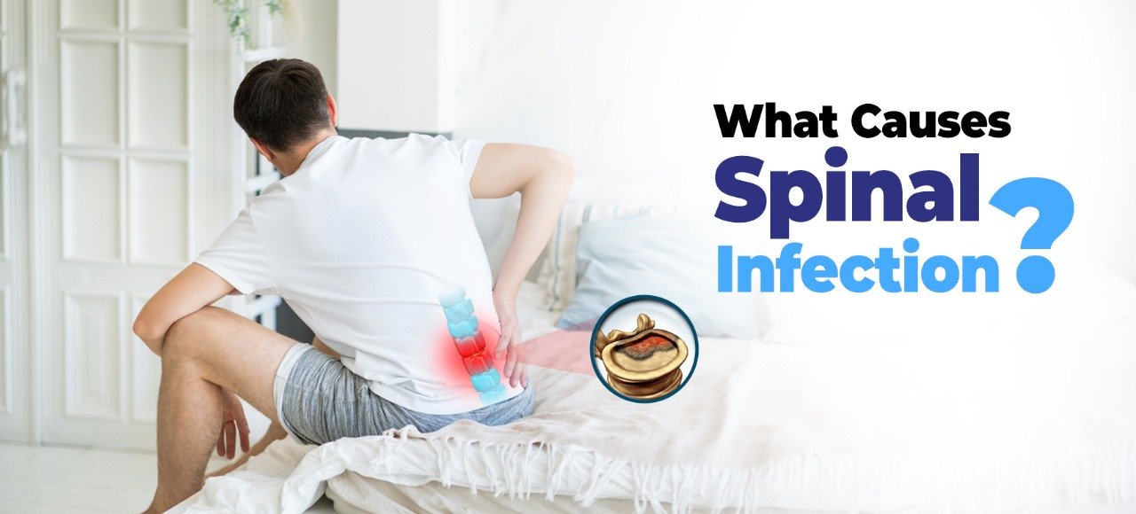 what causes spinal infection