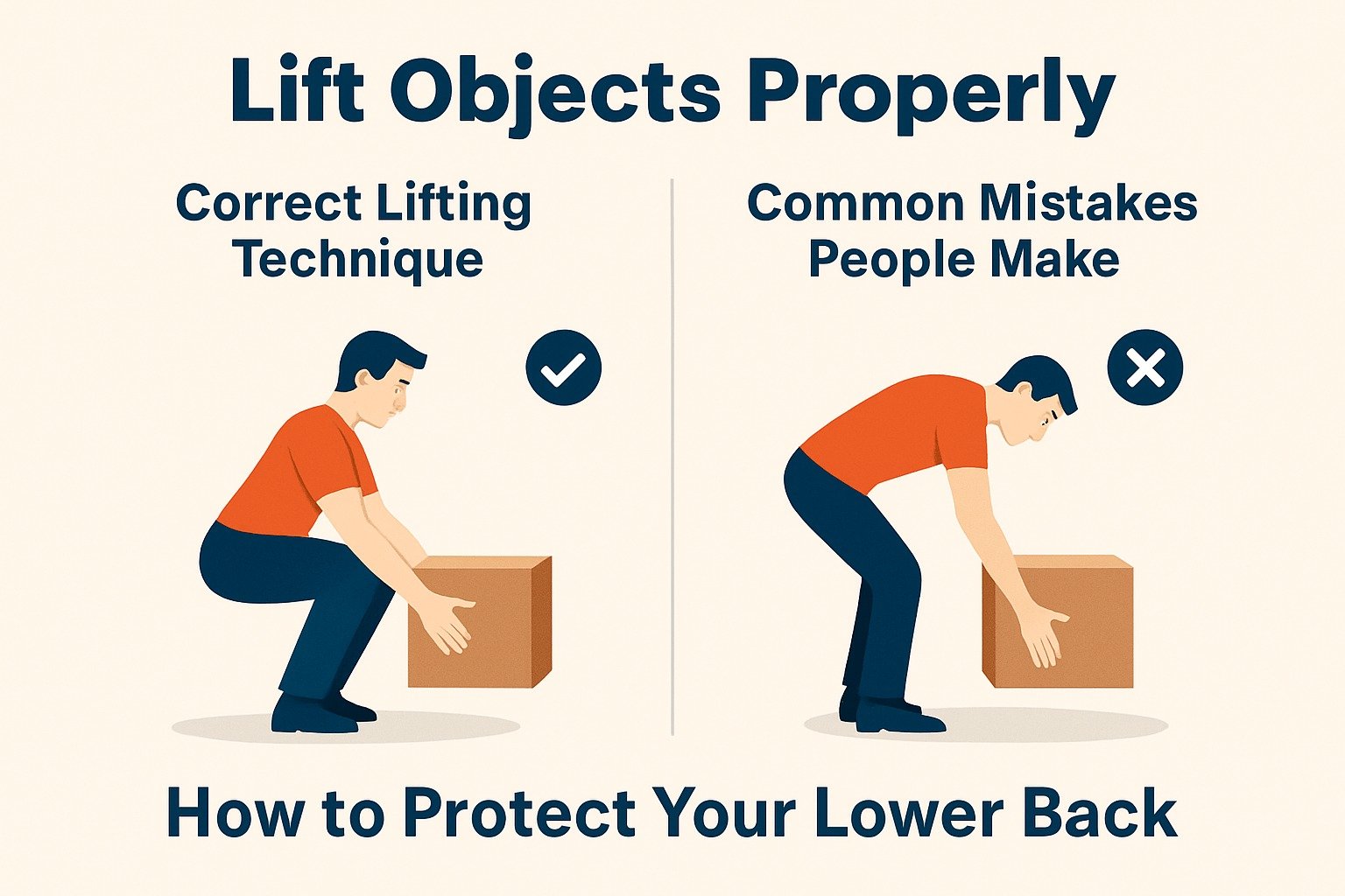 Lift Objects Properly