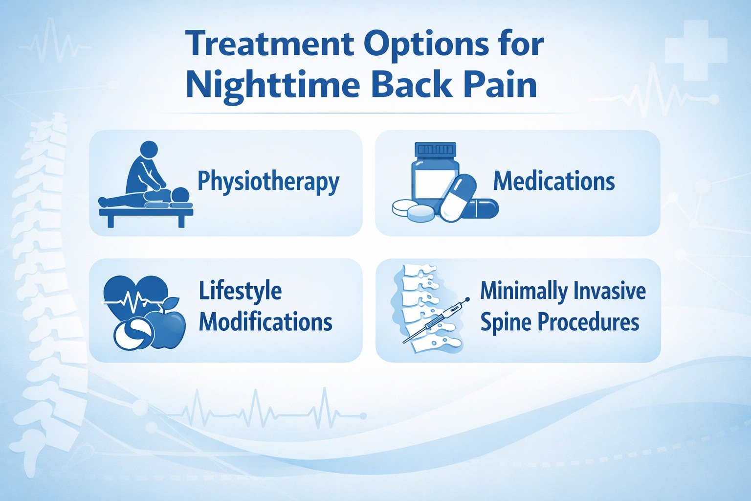 Treatment Options for Nighttime Back Pain