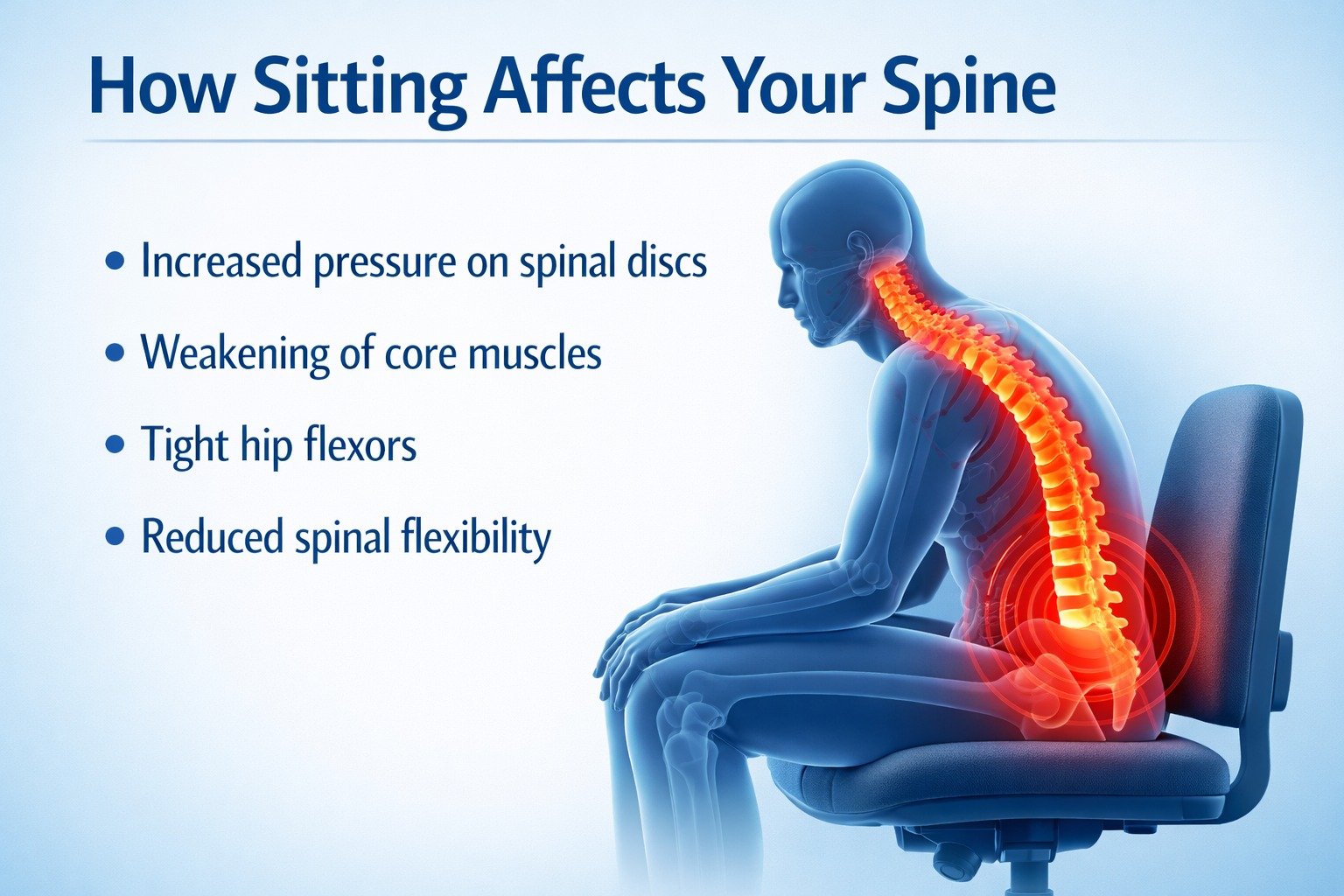 How Sitting Affects Your Spine